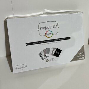 Becky Higgins Project Life Wedding Edition Mini Kit 100 Cards New Sealed
